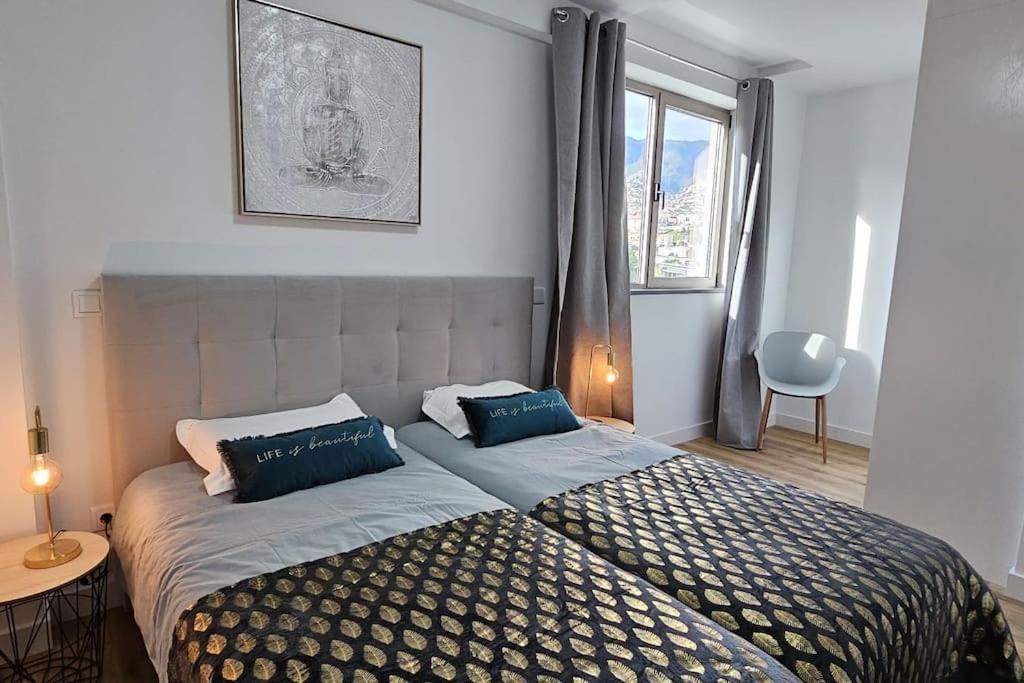 Vista Mar - Ac, Parking And Pool Apartment Funchal  Luaran gambar